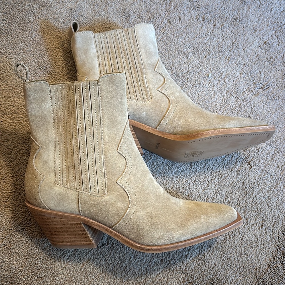 Dolce Vita Suede Ankle Boots